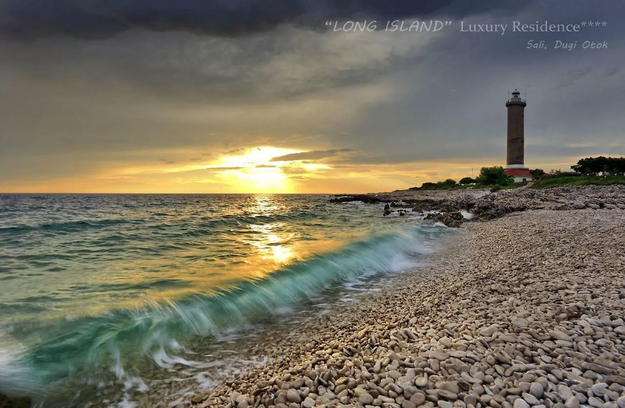 Villa Long Island Luxury Residence, Sali Dugi Otok-Private Parking,Next To Beach Apartment