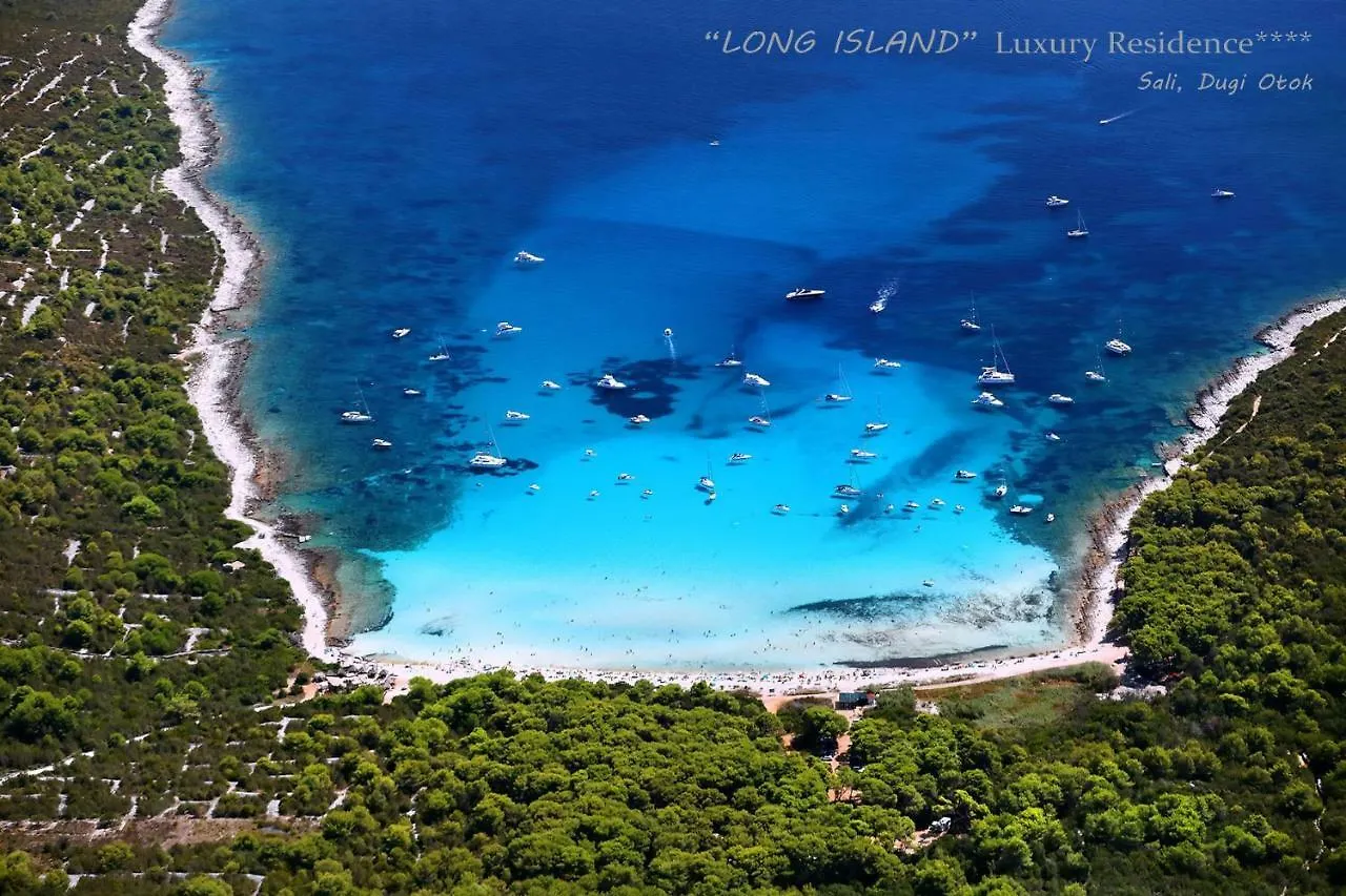 Apartment Villa Long Island Luxury Residence, Sali Dugi Otok-Private Parking,Next To Beach