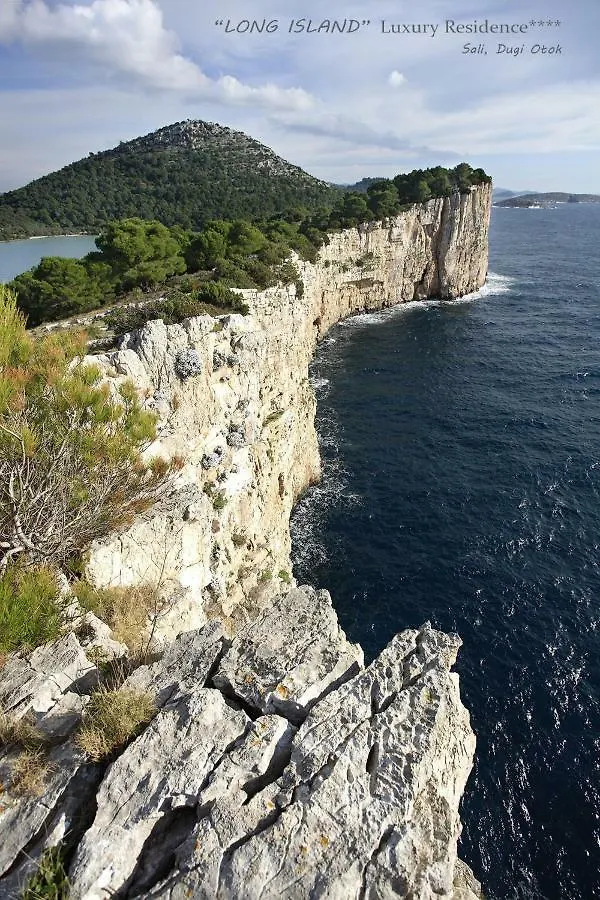 Apartment Villa Long Island Luxury Residence, Sali Dugi Otok-Private Parking,Next To Beach
